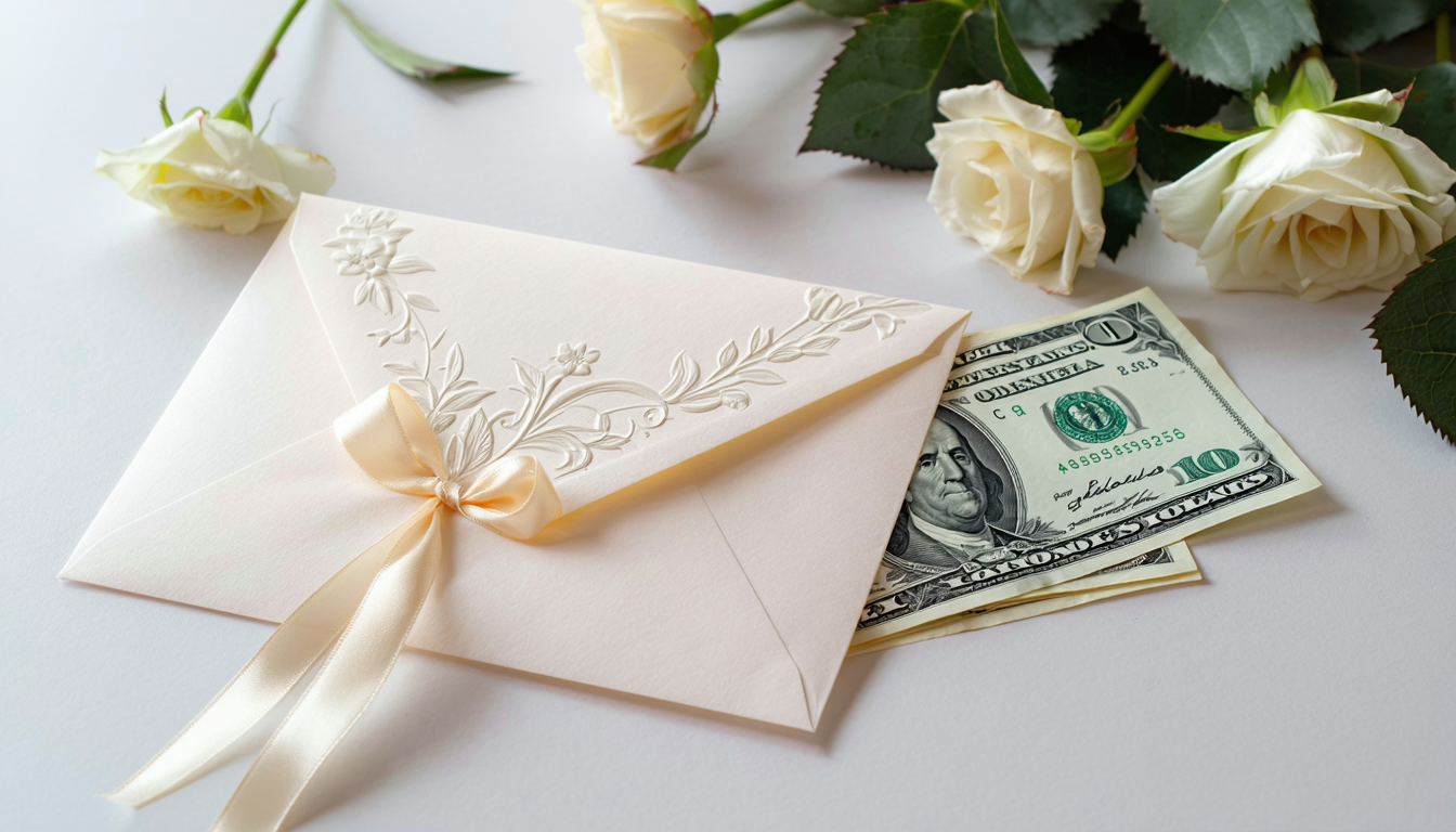 Enveloppe Mariage Cheque Ou Espece